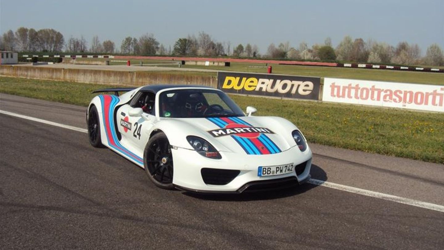 Porsche 918 Spyder, Vairano, 2013