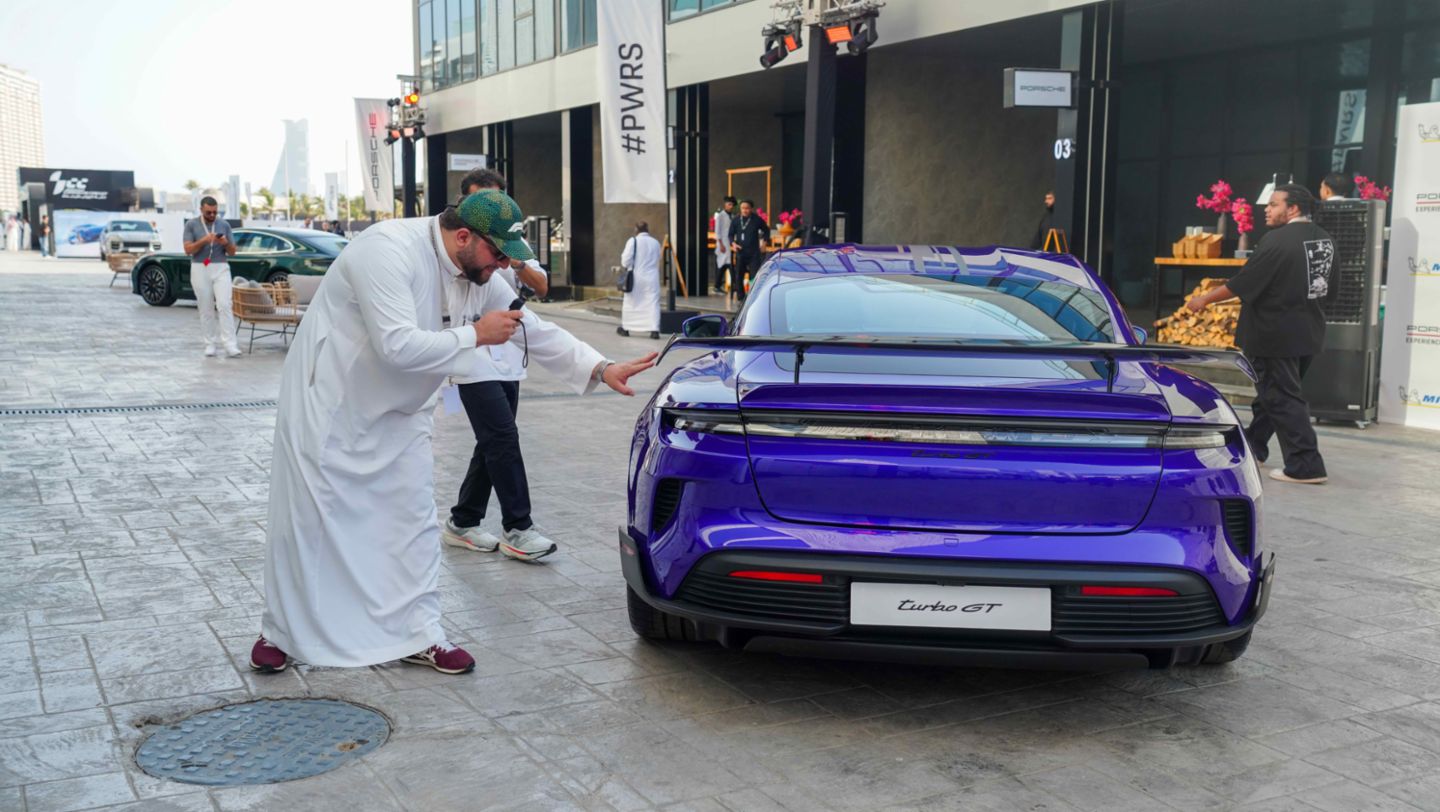 Porsche World Road Show, Jeddah Corniche Circuit, Saudi Arabia, 2025, Porsche Middle East