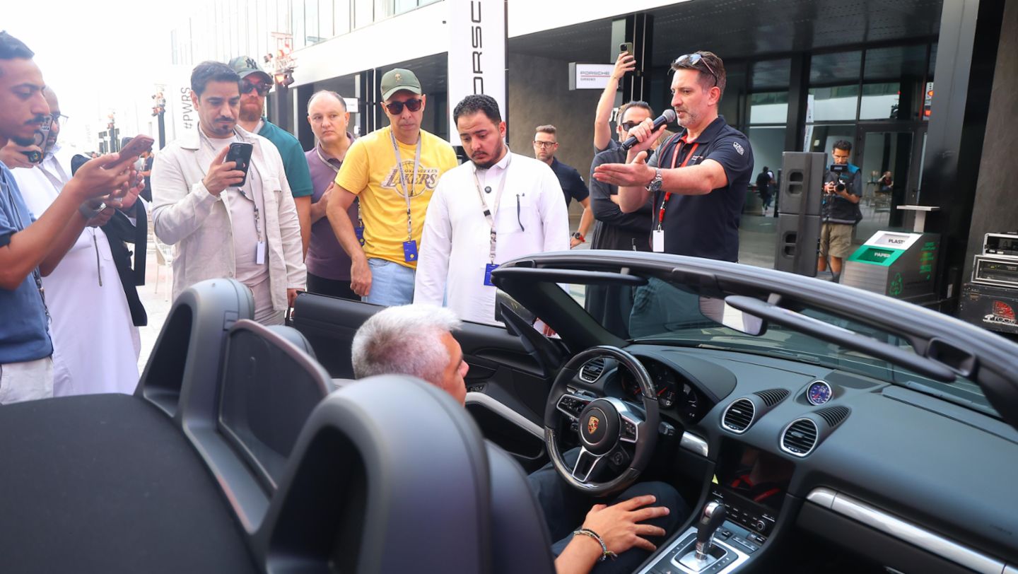 Porsche World Road Show, Jeddah Corniche Circuit, Saudi Arabia, 2025, Porsche Middle East