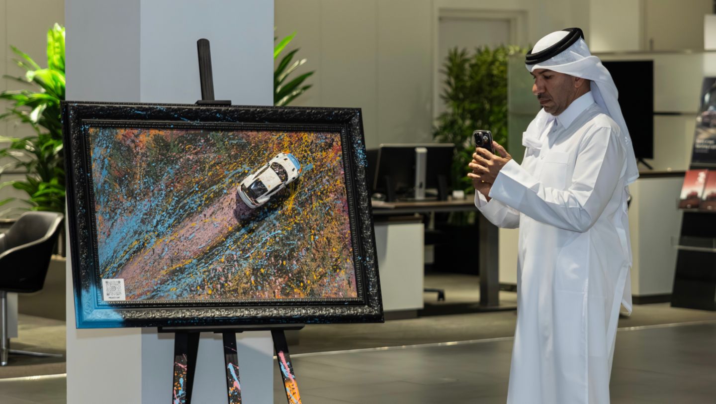 911 GT3 with Manthey kit, presentation event, Qatar, 2025, Porsche Middle East