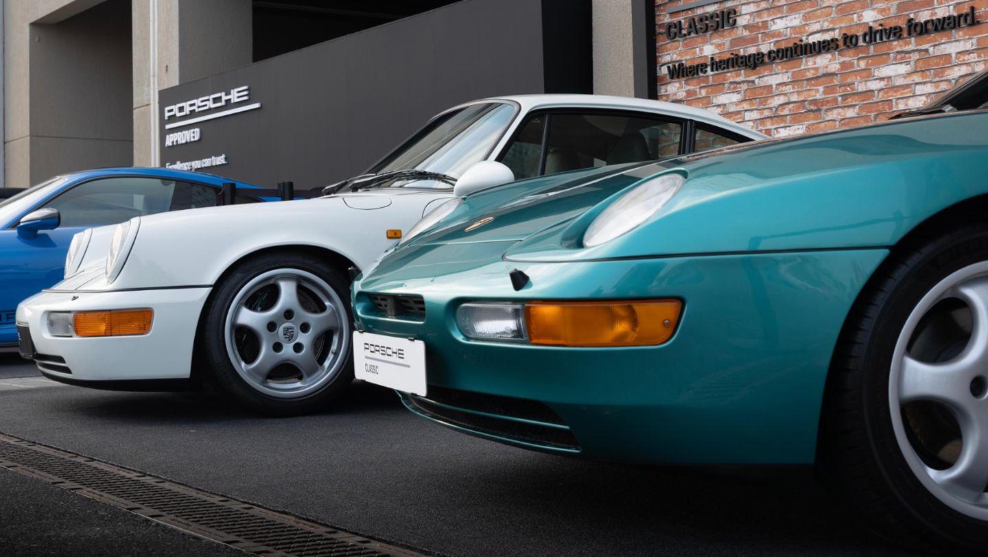 911 (964), 968 Cabriolet (l-r), 5th Porsche Club Festival, Kuwait Motor Town, 2026, Porsche Middle East