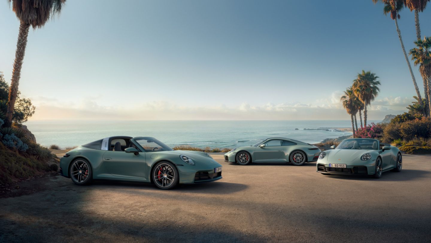2025 Porsche Carrera 4S and Targa 4S model line