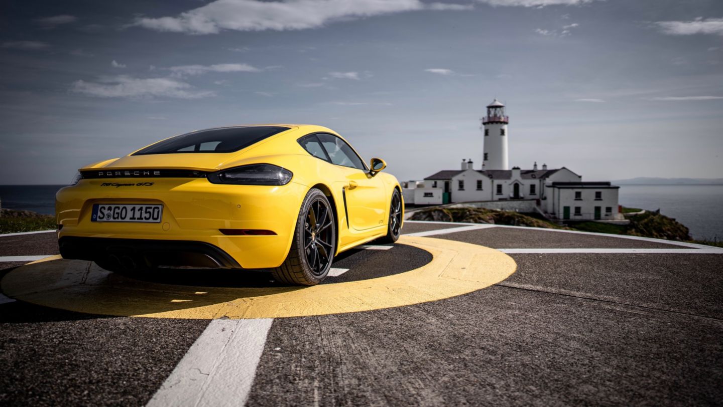 718 Cayman GTS, Wild Atlantic Way, Ireland, 2019, Porsche AG