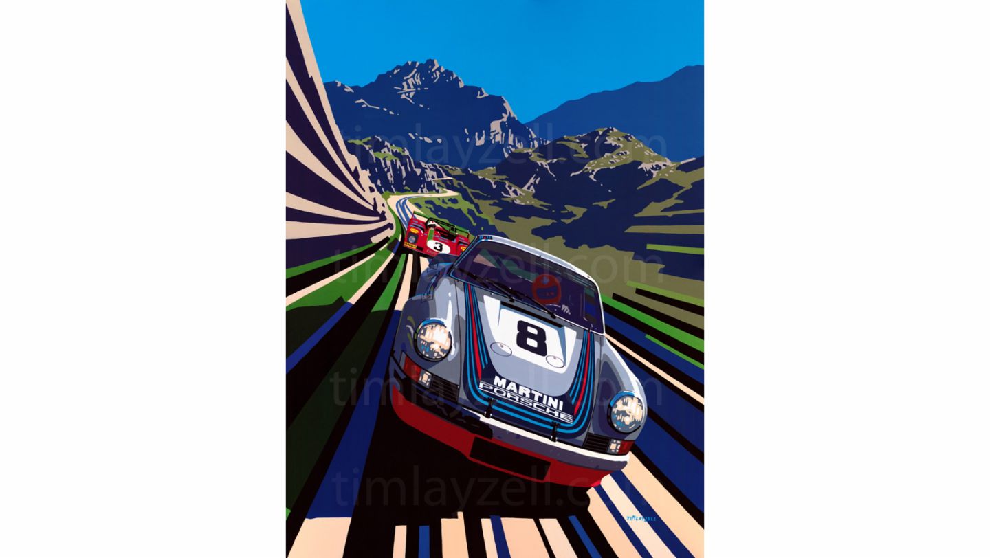 Kunstwerk von Tim Layzell 1/13, 2020, Porsche AG