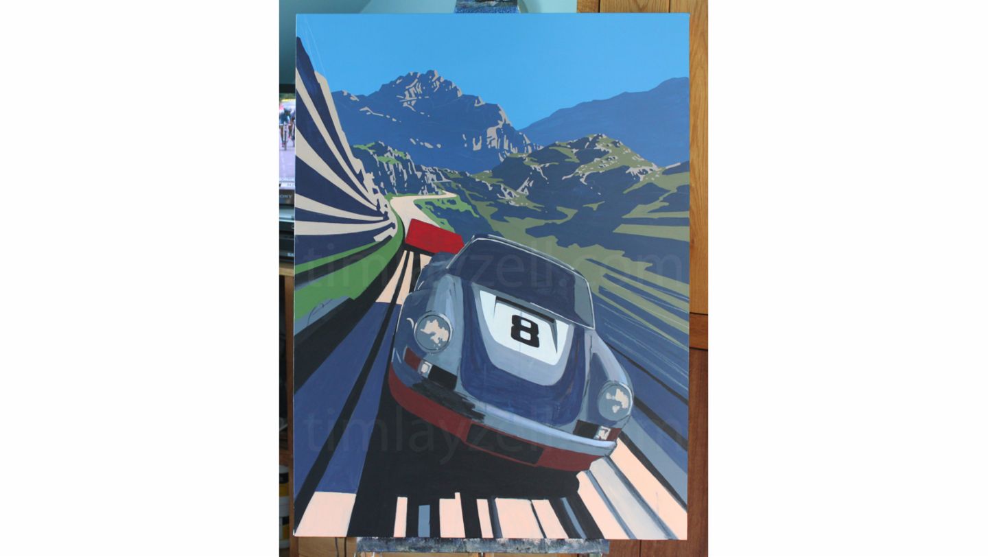 Kunstwerk von Tim Layzell 1/13, 2020, Porsche AG