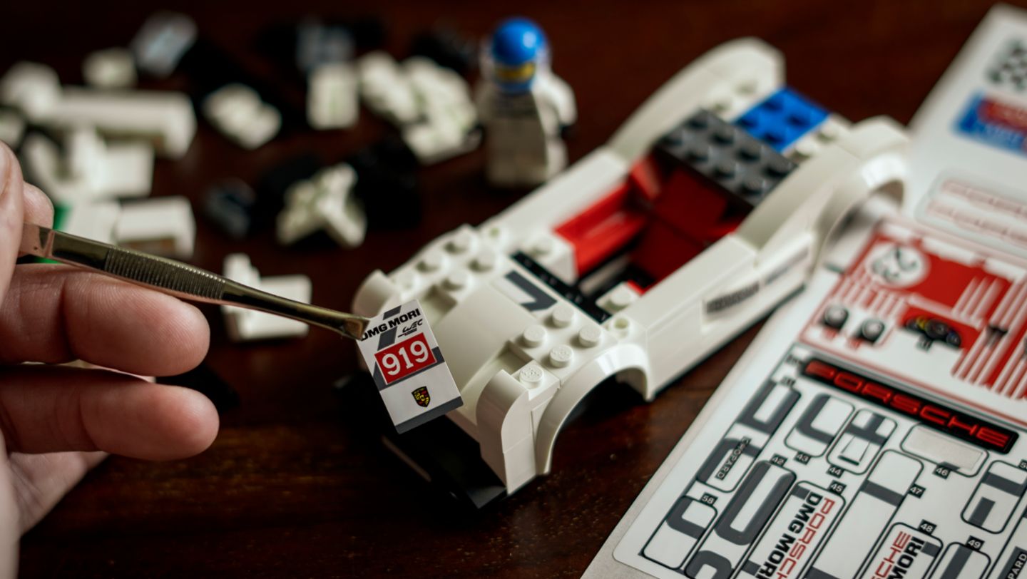 Nachbildung aus Lego, 2020, Porsche AG