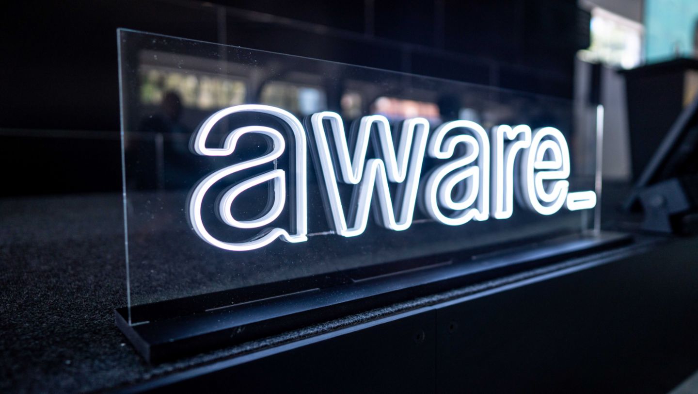 Sebastian Rudolph, Vice President Communications, Sustainability and Politics, aware_Conference, Berlin, 2020, Porsche AG