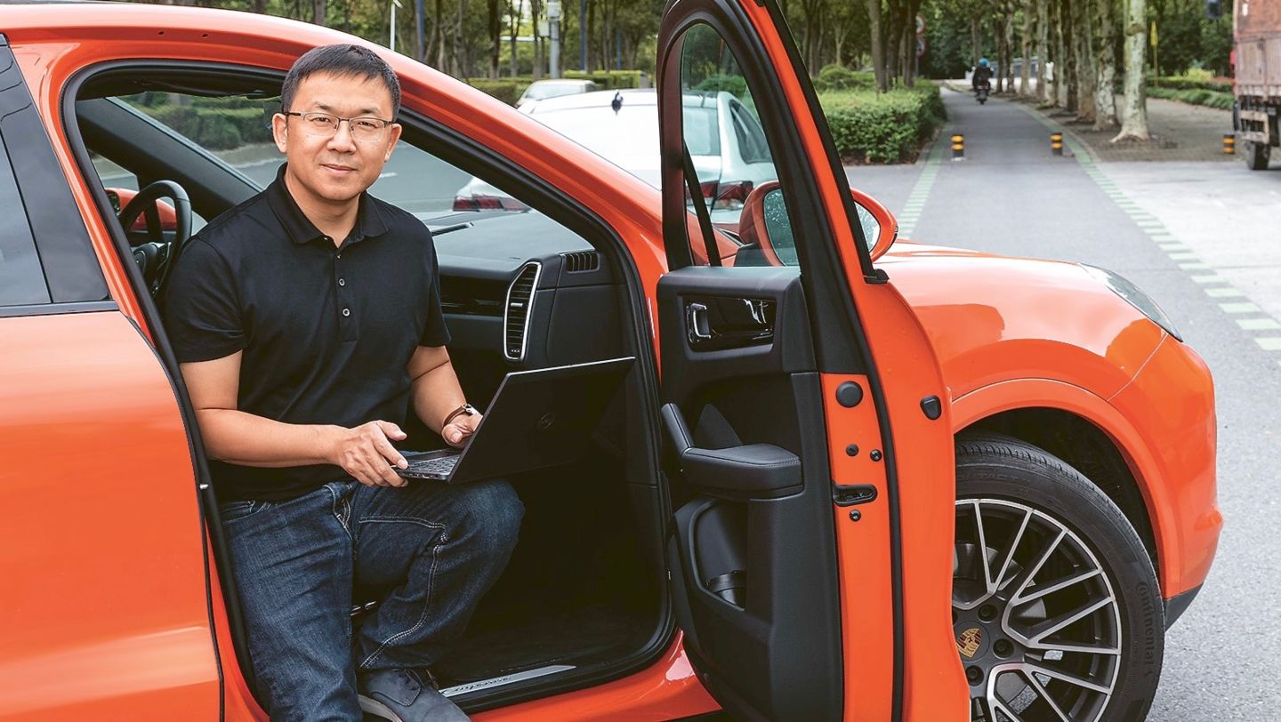 Zhengjun Xu, Senior Manager, Software Development (HAD and ADAS) at Porsche Engineering China, Cayenne E-Hybrid, 2022, Porsche AG