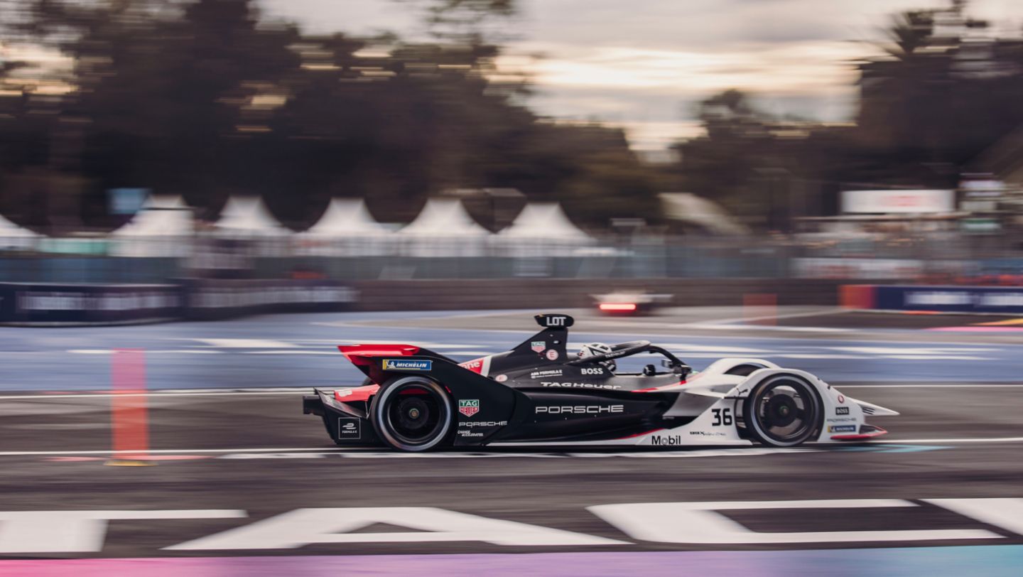 André Lotterer, 99X Electric, E-Prix de Ciudad de México, 2022, Porsche AG