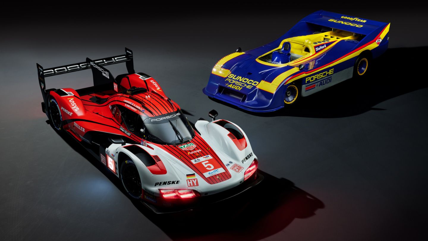 Porsche 963 y Porsche 917/30 Spyder (i-d) 2024, Porsche AG