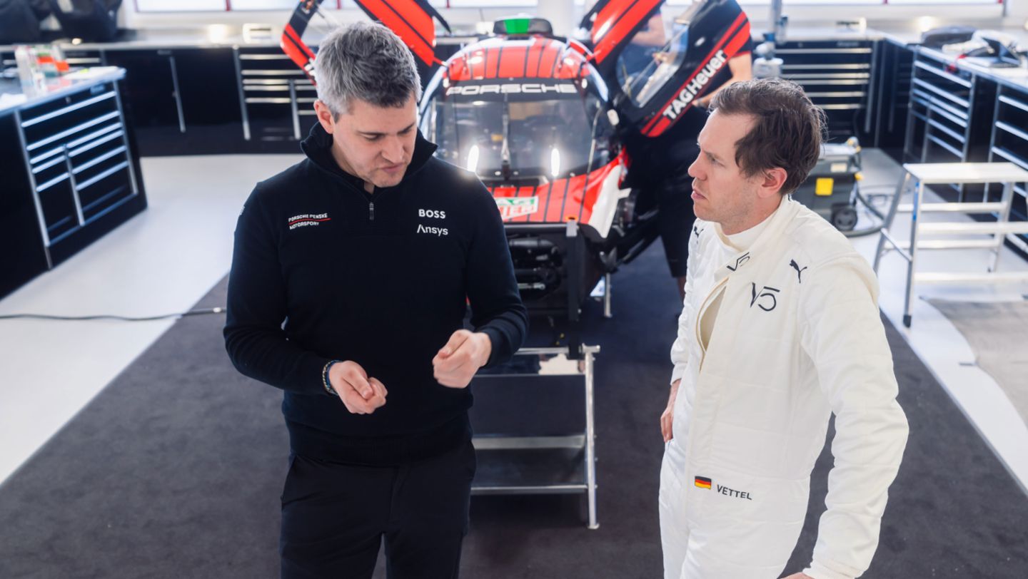Sebastian Vettel, Porsche 963, 2024, Porsche AG