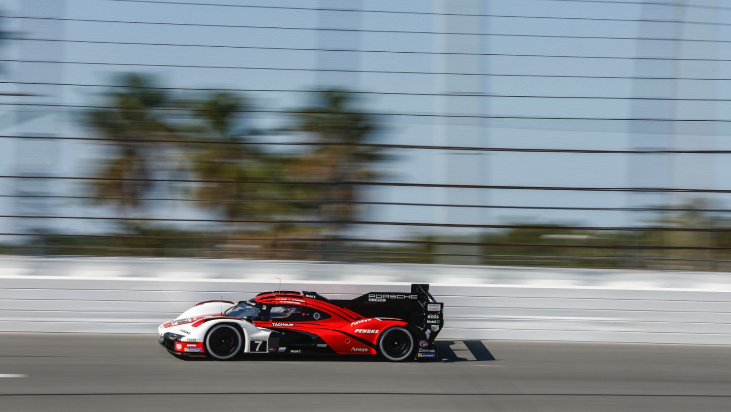 Porsche 963, Porsche Penske Motorsport (nº 7), Dane Cameron (EE. UU.), Felipe Nasr (BRA), Josef Newgarden (EE. UU.), Matt Campbell (Australia), 2024, Porsche AG