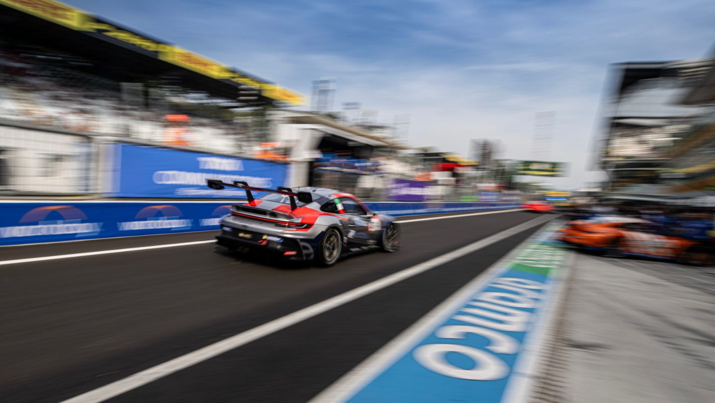 Porsche 911 GT3 Cup, The Driving Experiences (#49), Paolo Gnemmi (I), Porsche Mobil 1 Supercup, Monza, Italien, 2024, Porsche AG