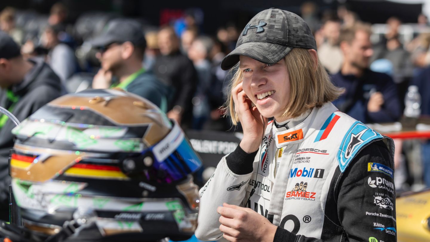 Janne Stiak (D), Team75 Bernhard (#15), Porsche Sixt Carrera Cup Deutschland, 2024, Porsche AG