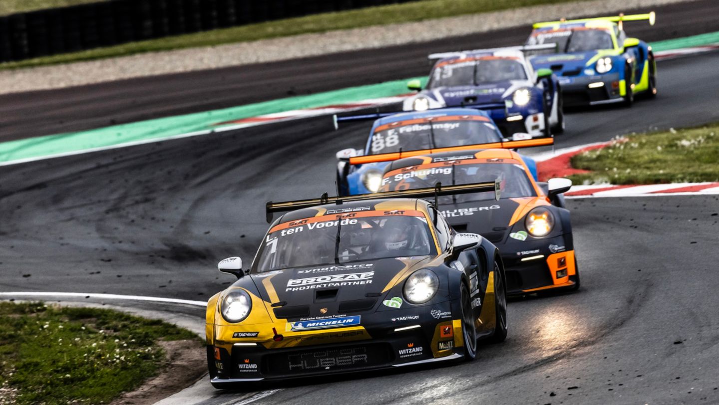 Porsche 911 GT3 Cup, Larry ten Voorde (NL), Proton Huber Competition (#1), Porsche Sixt Carrera Cup Deutschland, 2024, Porsche AG
