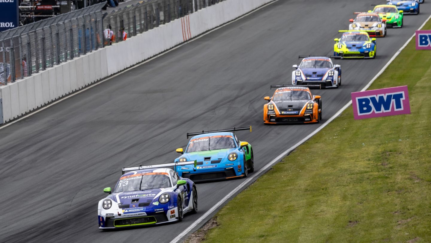 Porsche 911 GT3 Cup, Alexander Tauscher (D), Proton Huber Competition (#13), Porsche Sixt Carrera Cup, Zandvoort, Netherlands, 2024, Porsche AG