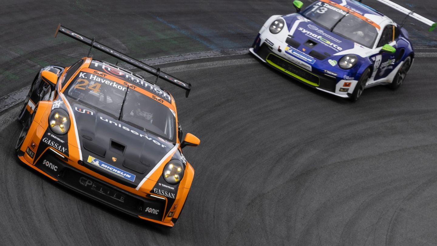 Porsche 911 GT3 Cup, Kas Haverkort (NL), Uniserver by Team GP Elite (#24), Porsche Sixt Carrera Cup, Zandvoort, Netherlands, 2024, Porsche AG