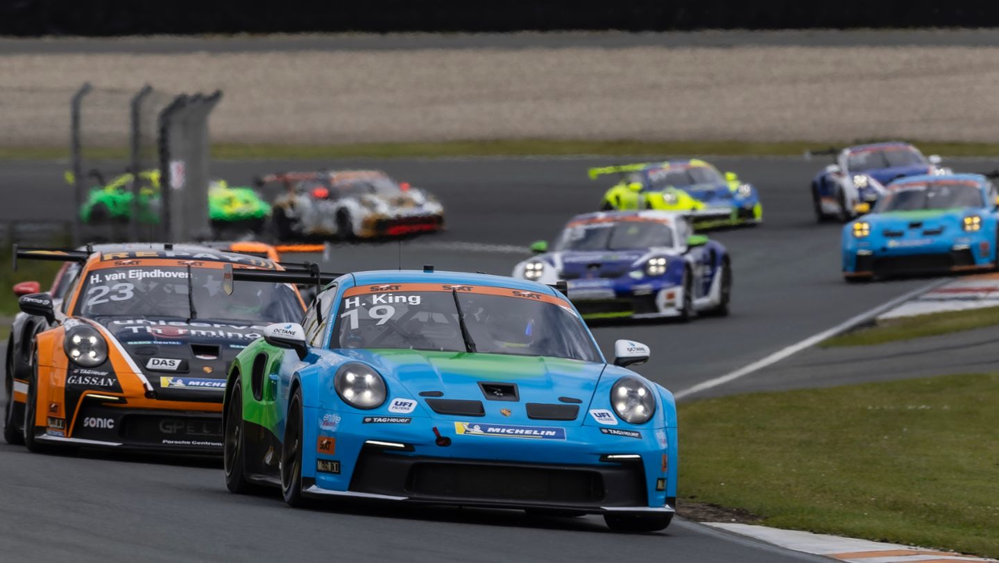 Porsche 911 GT3 Cup, Harry King (UK), Allied-Racing (#19), Porsche Sixt Carrera Cup, Zandvoort, Netherlands, 2024, Porsche AG