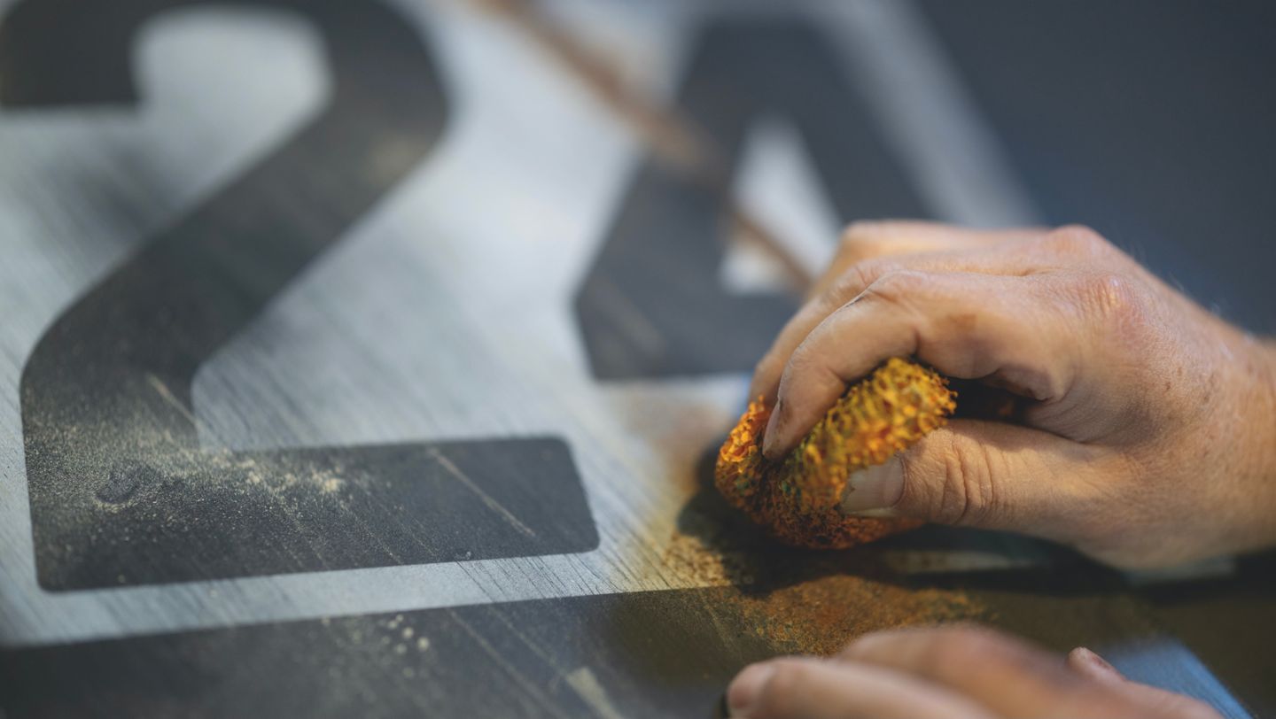 Marc Clormann, Garage studio, 2024, Porsche AG