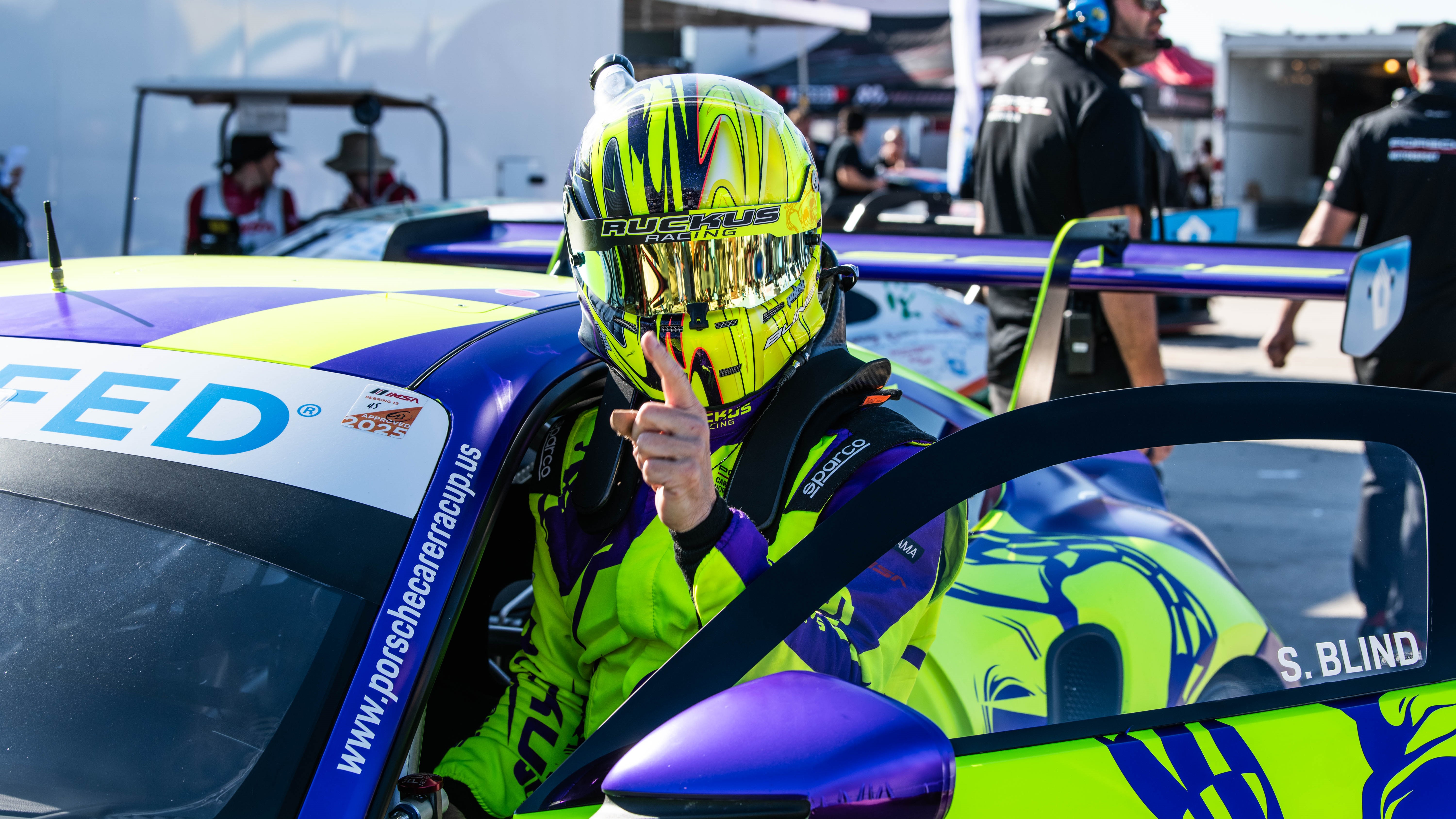 Scott Blind, Masters winner Sebring 2025